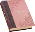 KJV Holy Bible, Note-taking Bible, Faux Leather Hardcover - King James Version, Brown/Pink (KJV Note-taking Editions) by Christian Art Publishers