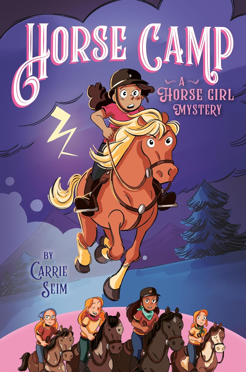 Horse Camp: A Horse Girl Mystery by Carrie Seim