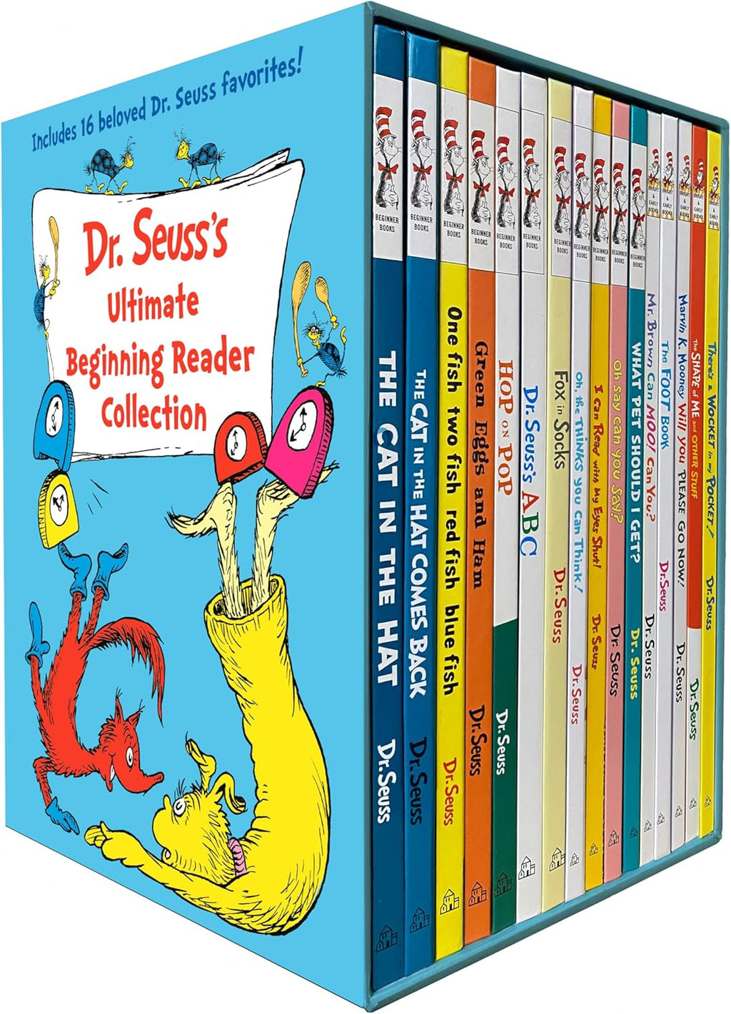 Dr. Seuss's Ultimate Beginning Reader Boxed Set Collection: Includes 16 Beginner Books and Bright & Early Books by Dr. Seuss