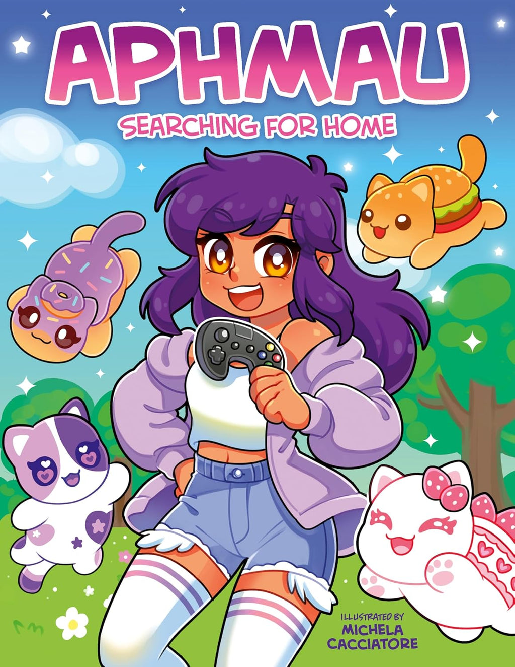 Aphmau: Searching for Home: An Action-Packed Graphic Novel from the Most Popular Minecraft YouTuber Ever! by Aphmau