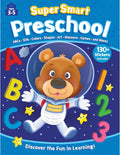 Super Smart Workbook: Preschool-Covers 8 essential subjects and makes learning fun! Includes 130+ stickers by Rainstorm Publishing