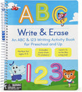Write & Erase ABC and 123: Wipe Clean Writing & Tracing Workbook Skills for Preschool Kids and Up Ages 3-5: Includes Letter and Number Tracing, Early ... Erase Marker & Bonus Restickable Stickers. by Rufus Downy