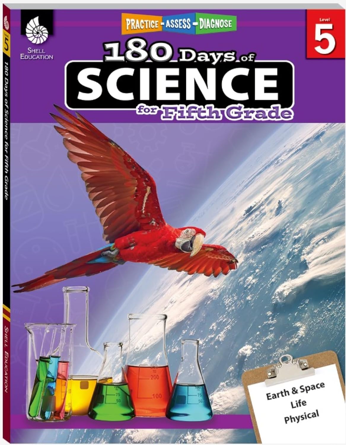 180 Days™: Science for Fifth Grade: Practice, Assess, Diagnose by Lauren Homayoun