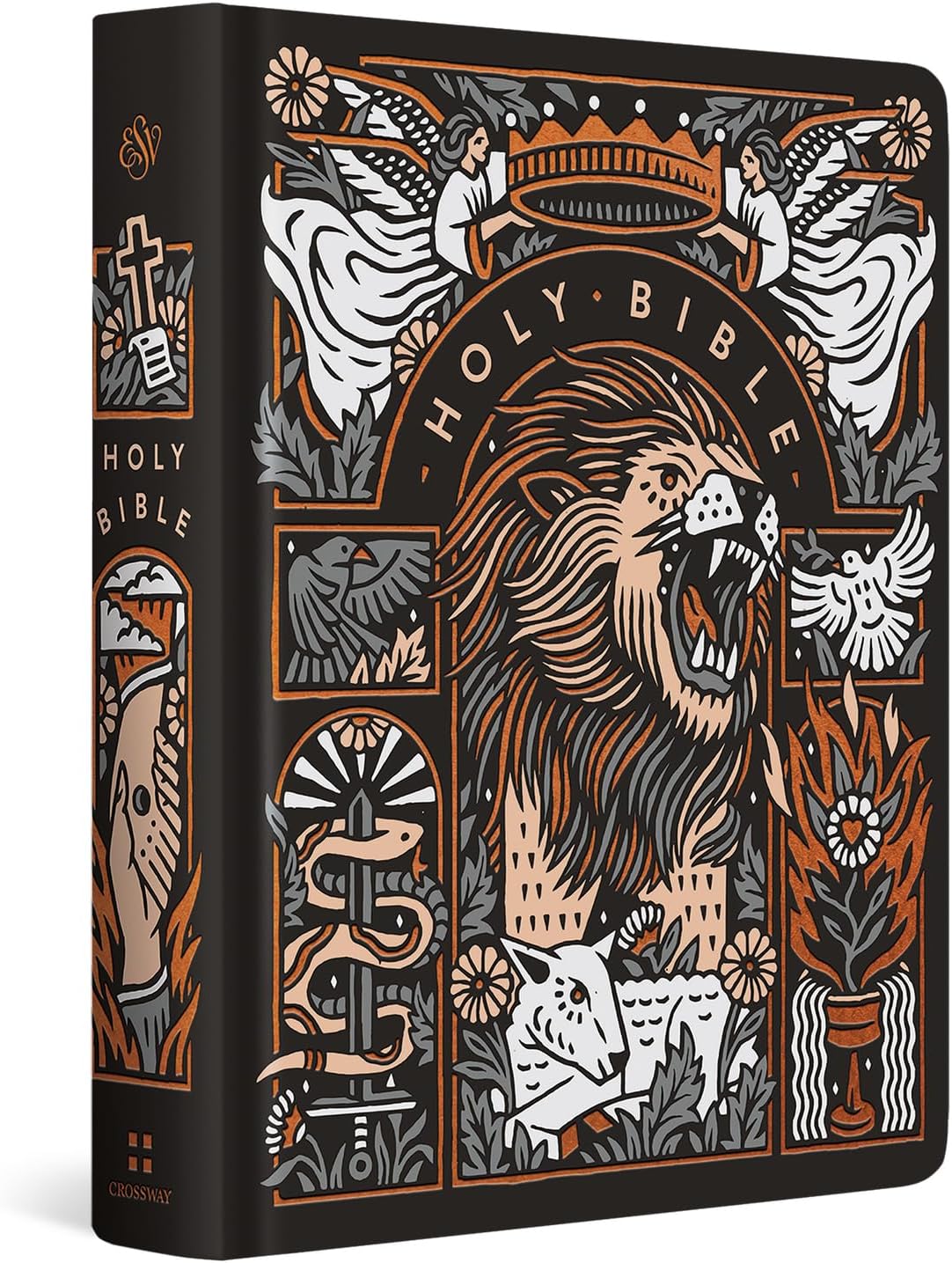ESV Single Column Journaling Bible, Artist Series (Hardcover, Joshua Noom, The Lion and the Lamb): Holy Bible, English Standard Version by ESV Bibles