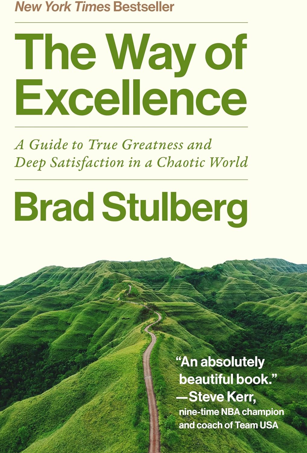 The Way of Excellence: A Guide to True Greatness and Deep Satisfaction in a Chaotic World by Brad Stulberg