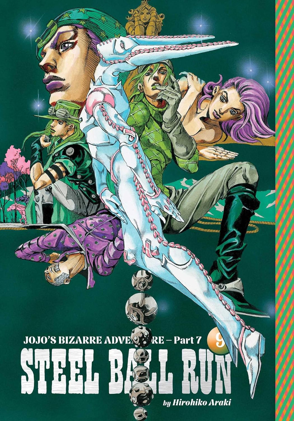 JoJo's Bizarre Adventure: Part 7--Steel Ball Run, Vol. 9 by Hirohiko Araki