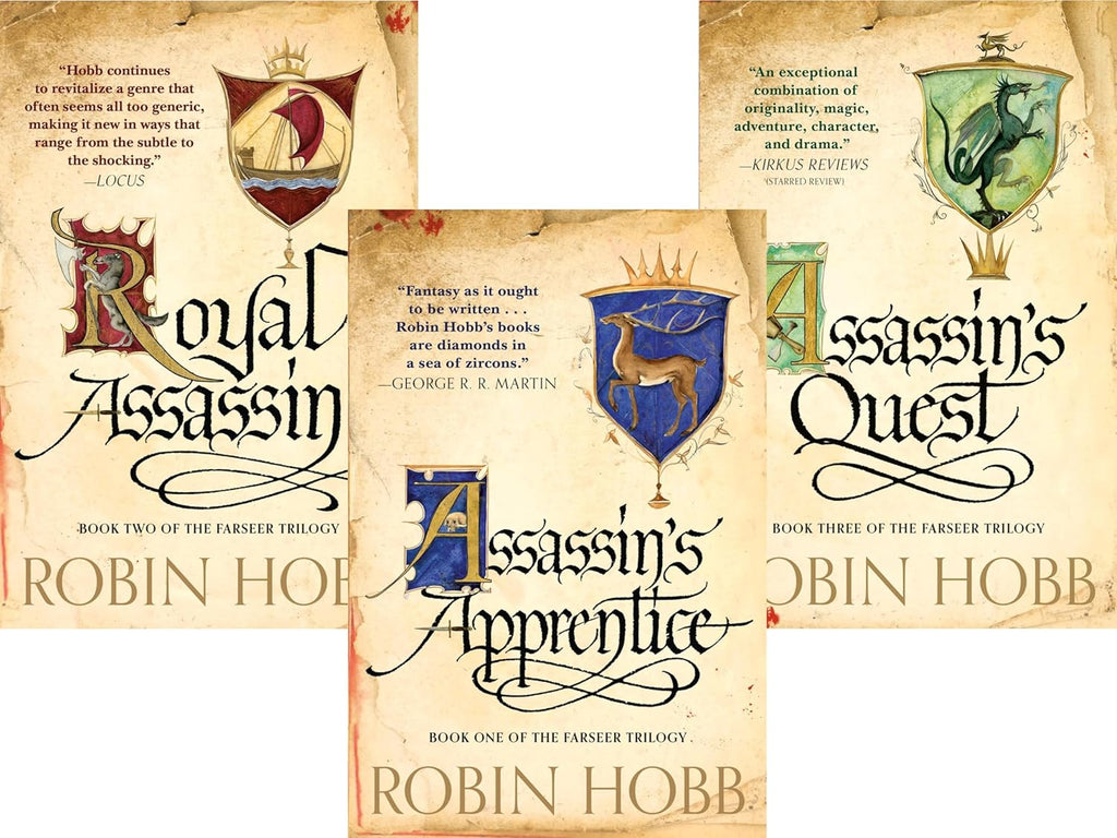 The Farseer Trilogy Collection 3 Books Set By Robin Hobb (Assassin’s Apprentice, Royal Assassin, Assassin’s Quest) by Robin Hobb