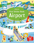 First Sticker Book Airport: Screen-Free Fun with Busy Scenes of Planes and Pilots for Kids (Ages 3-5) by Sam Smith