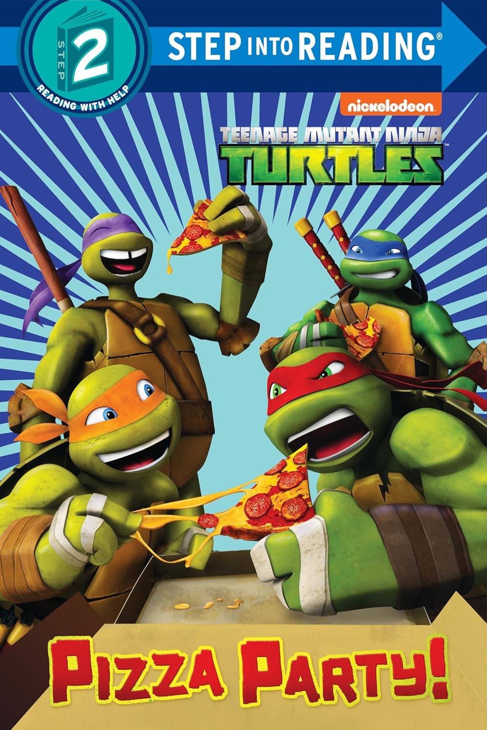Pizza Party! (Teenage Mutant Ninja Turtles) (Step into Reading, Step 2) by Random House