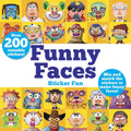 Funny Faces Sticker Fun: Mix and match the stickers to make funny faces (Dover Sticker Books) by Oakley Graham