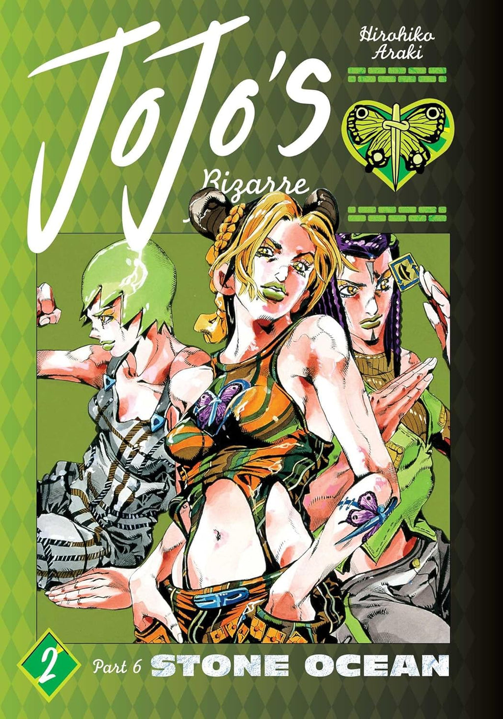 JoJo's Bizarre Adventure: Part 6--Stone Ocean, Vol. 2 by Hirohiko Araki