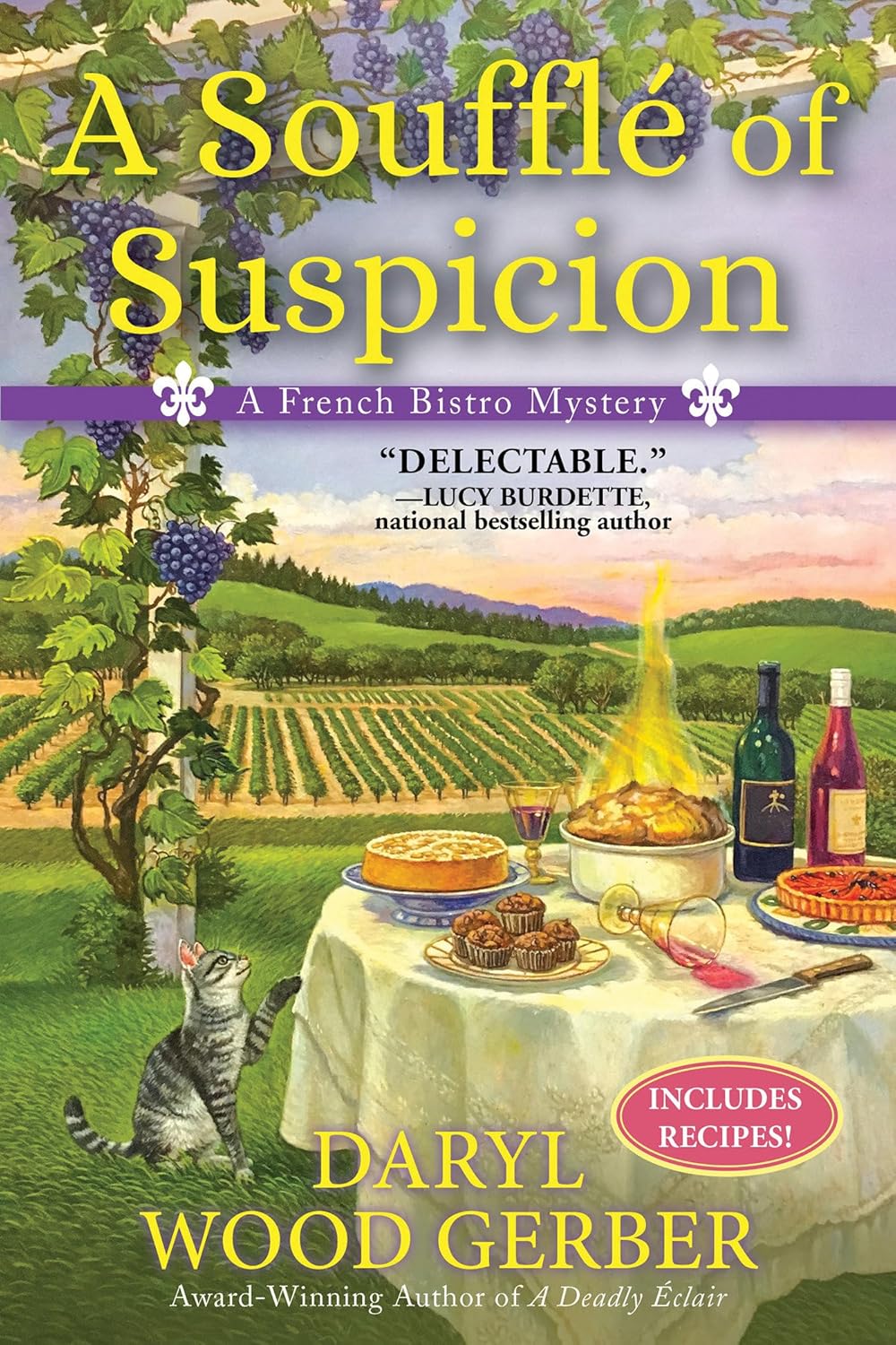 A Souffle of Suspicion: A French Bistro Mystery by Daryl Wood Gerber