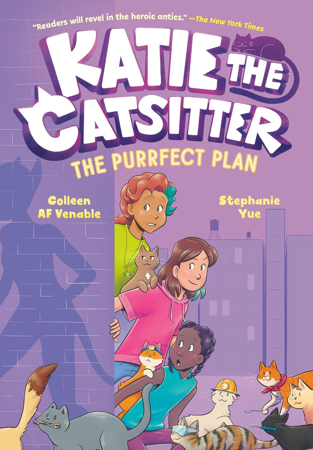Katie the Catsitter 4: The Purrfect Plan: (A Graphic Novel) by Colleen AF Venable