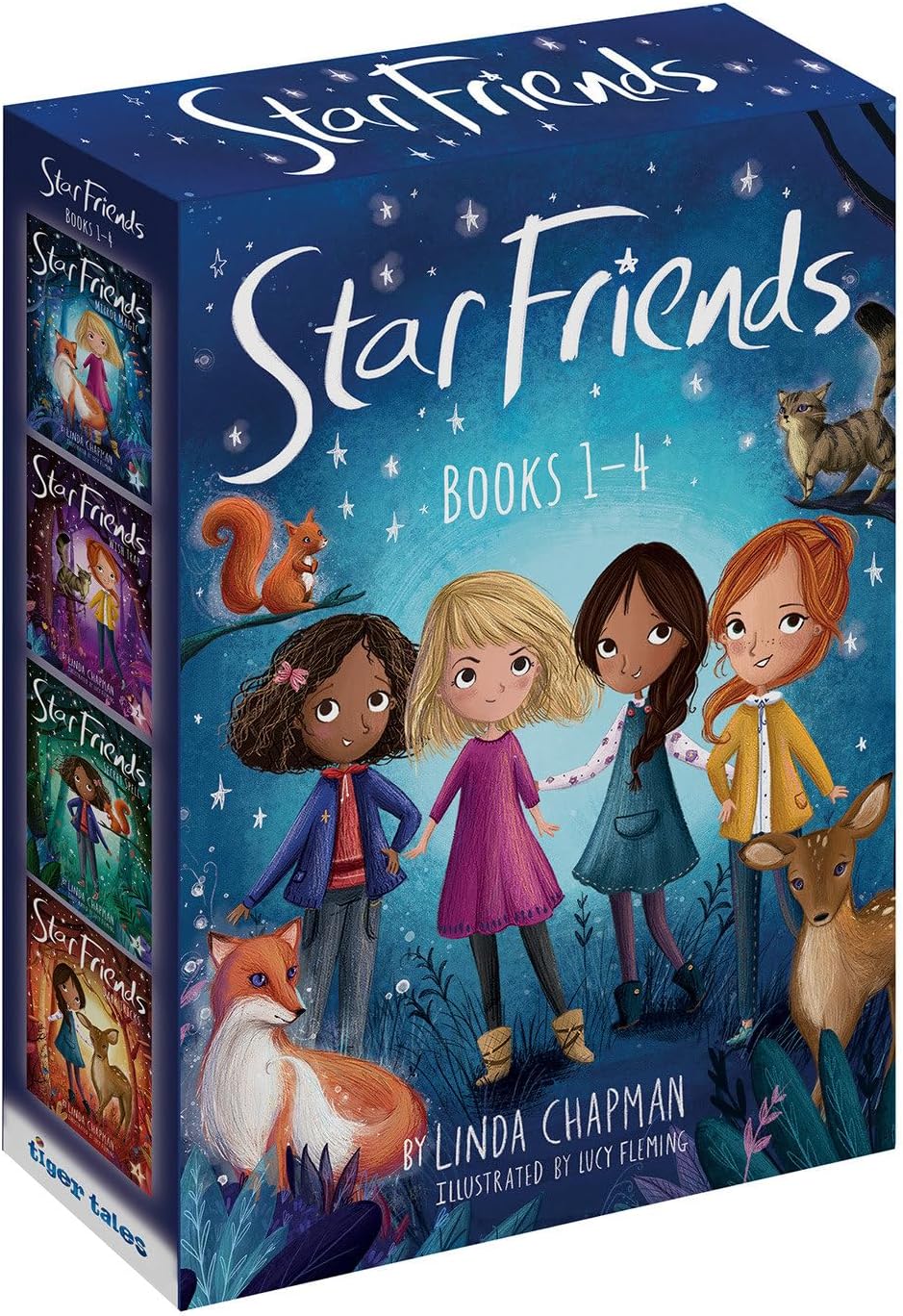 Star Friends 4-Book Boxed Set, Books 1-4: Mirror Magic; Wish Trap; Secret Spell; Dark Tricks by Linda Chapman
