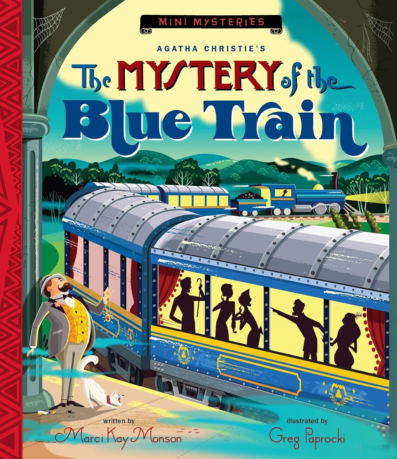 The Mystery of the Blue Train (Mini Mysteries) by Marci Kay Monson
