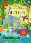 Little First Stickers Animals: A Sticker Book About Wild Animals and Vibrant Scenes for Children (Ages 3-5) by Kristie Pickersgill
