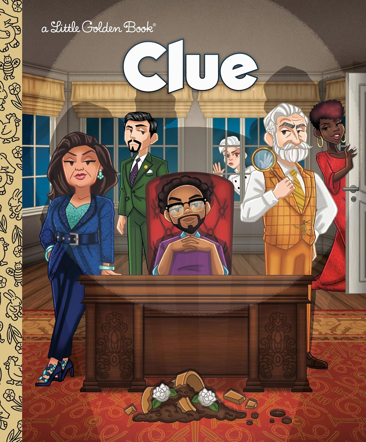 Clue (Hasbro) (Little Golden Book) by Megan Roth