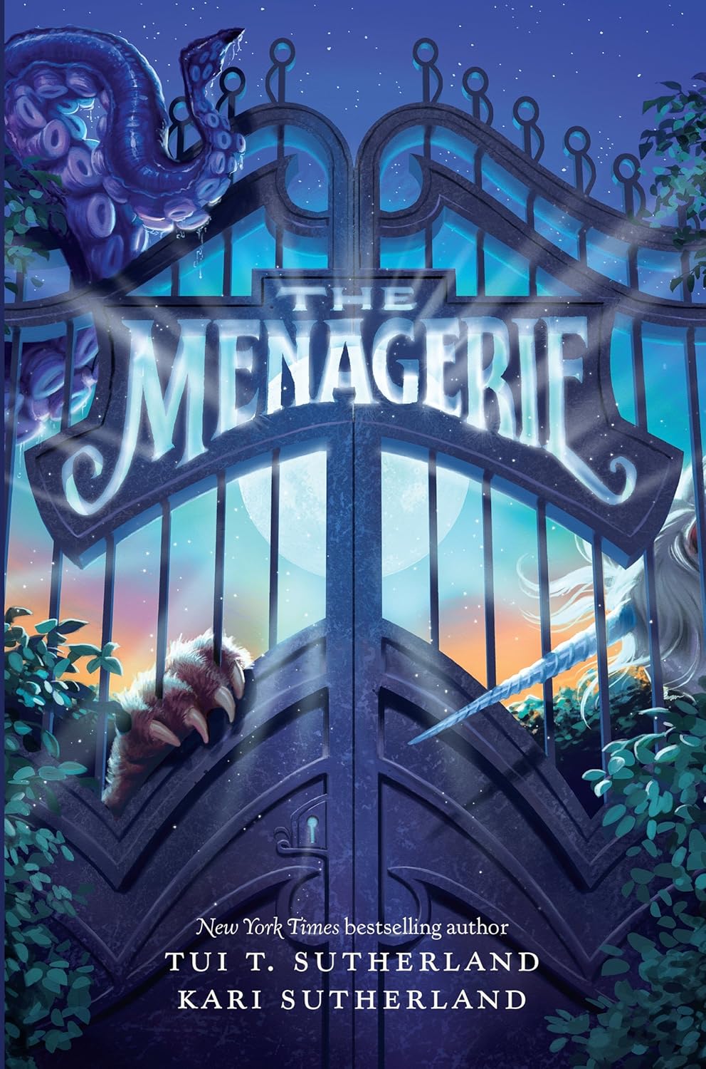 The Menagerie: A Thrilling Fantasy Adventure About Griffin Cubs Escaping a Secret Facility for Kids (Ages 8-12) by Tui T. Sutherland