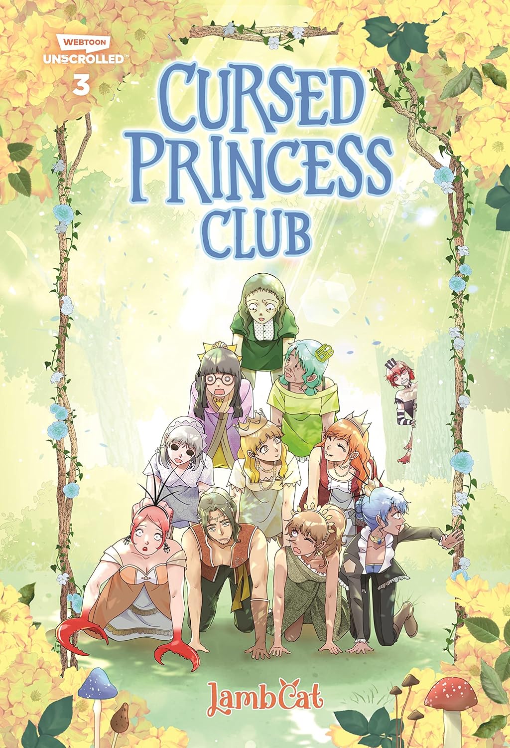 Cursed Princess Club, Vol. 3: A WEBTOON Unscrolled Graphic Novel (Cursed Princess Club: Webtoon Unscrolled) by LambCat