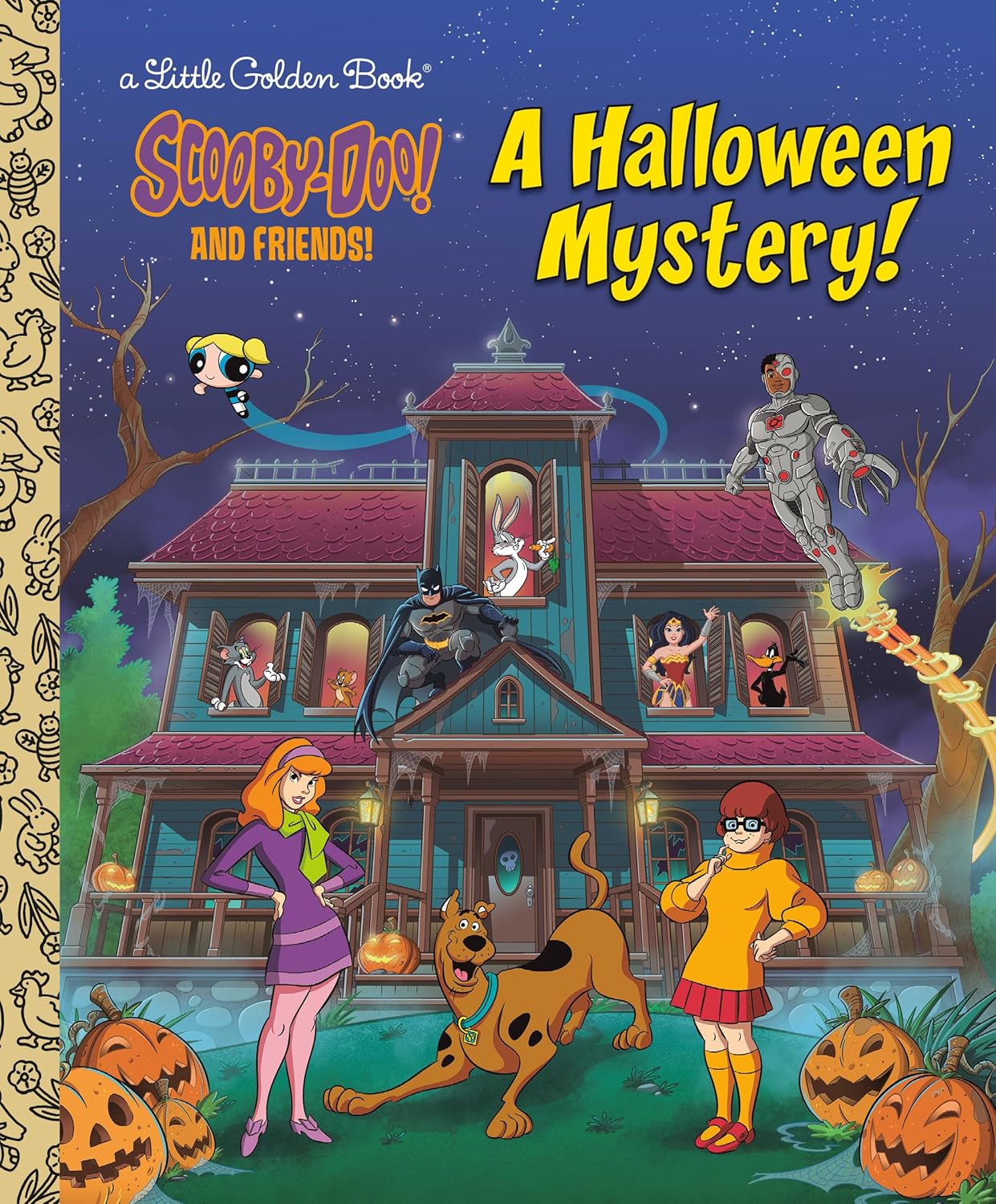 A Halloween Mystery! (Scooby-Doo and Friends) (Little Golden Book) by David Croatto