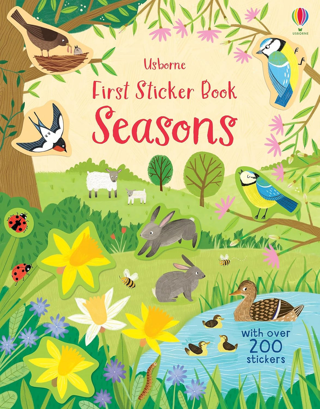 First Sticker Book Seasons: A Fun Activity Book About the Four Seasons for Children (Ages 3-5) by Holly Bathie
