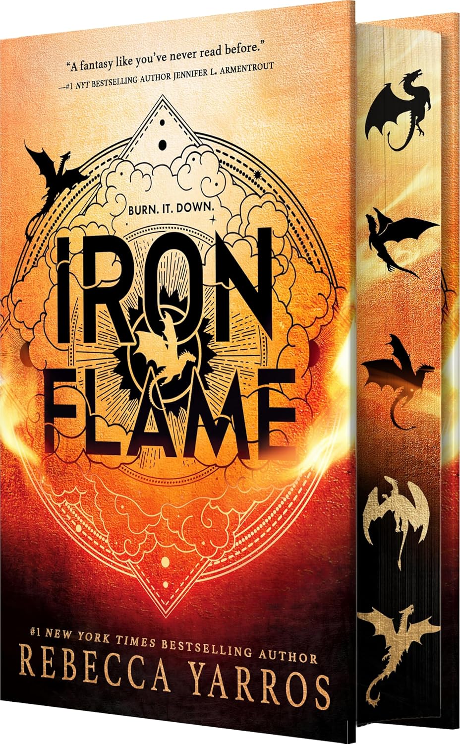 Iron Flame (Wing and Claw Collection) (The Empyrean, 2) by Rebecca Yarros