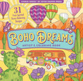 Boho Dreams Adult Coloring Book (31 one-sided designs on thick paper) (Artist's Coloring Books) by Peter Pauper Presss