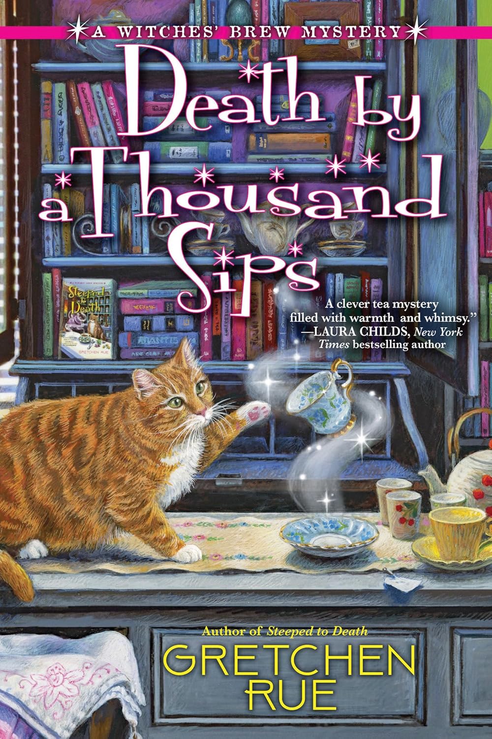 Death by a Thousand Sips (A Witches' Brew Mystery) by Gretchen Rue
