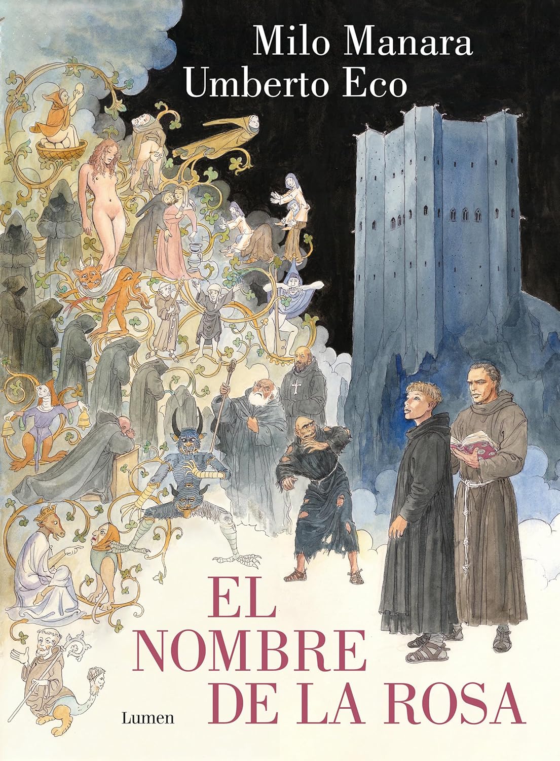 El nombre de la rosa. La novela gráfica Vol 1 / The Name of the Rose. The Graphic Novel (Spanish Edition) by Umberto Eco