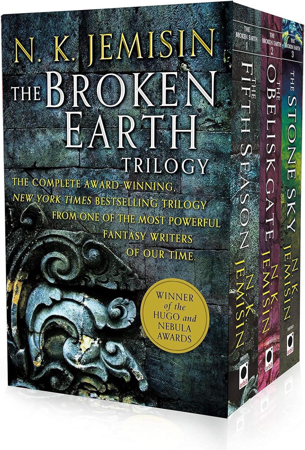 The Broken Earth Trilogy: The Fifth Season, The Obelisk Gate, The Stone Sky by N. K. Jemisin