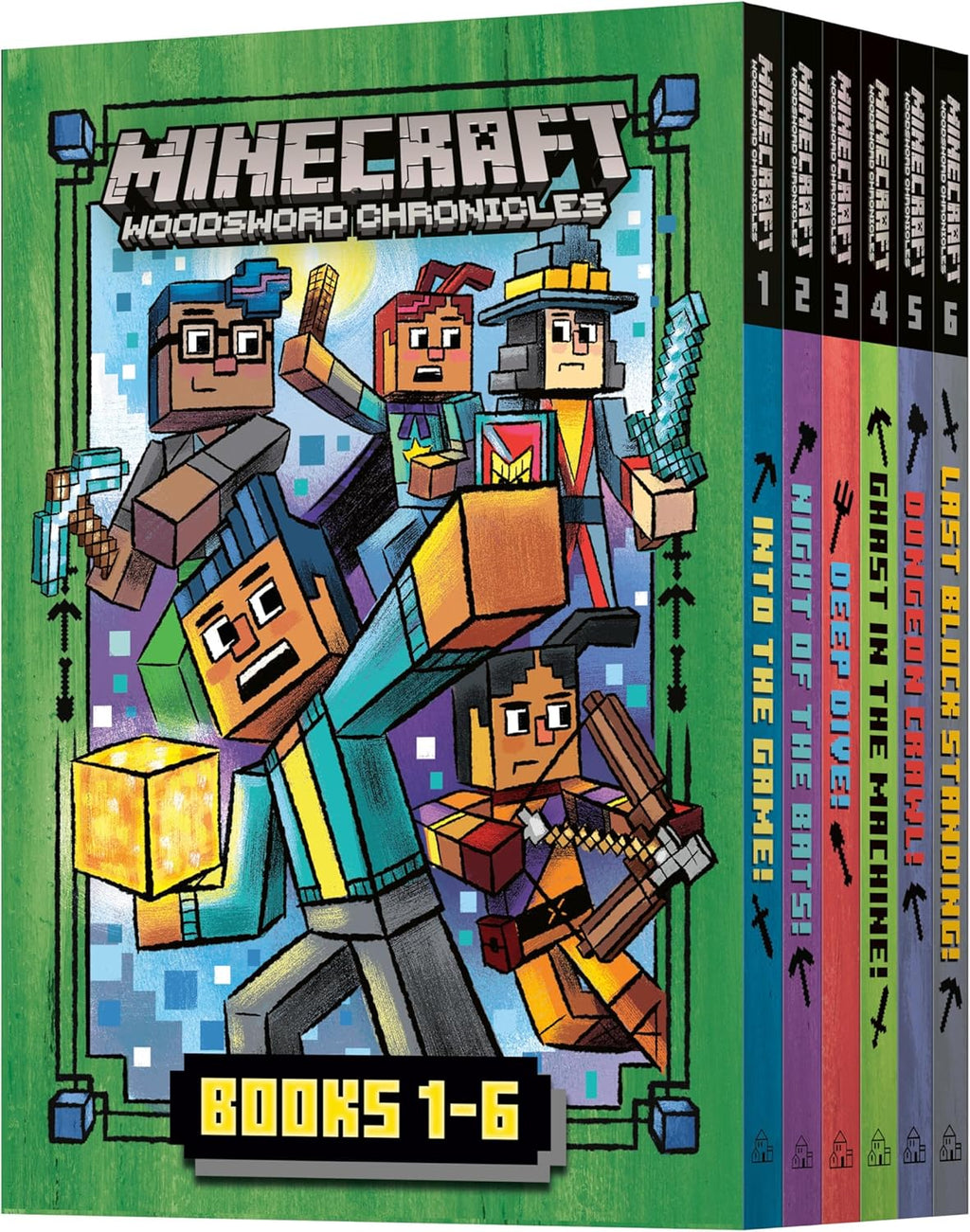 Minecraft Woodsword Chronicles: The Complete Series: Books 1-6 (Minecraft Woodsword Chronicles) by Nick Eliopulos