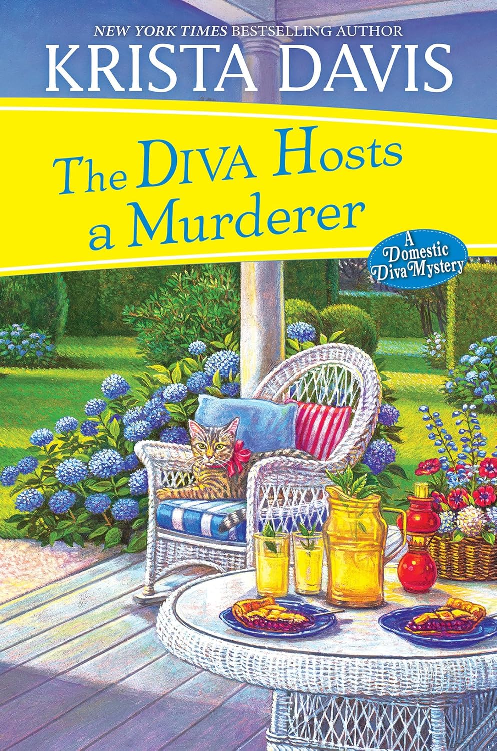 The Diva Hosts a Murderer (A Domestic Diva Mystery) by Krista Davis