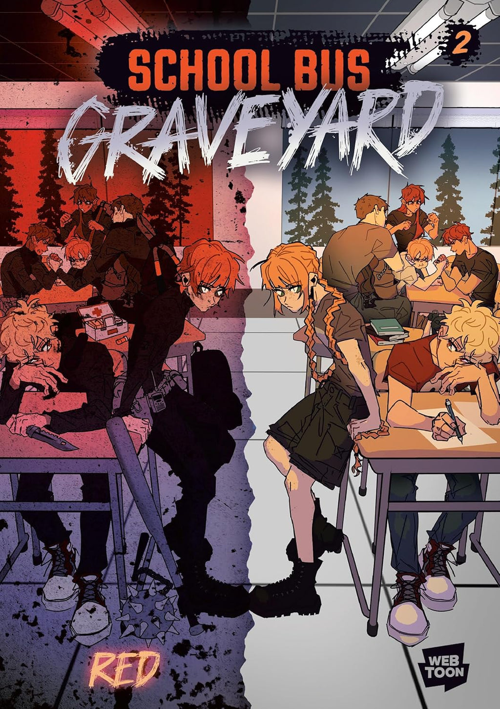 School Bus Graveyard, Volume 2: (A Graphic Novel) by Red