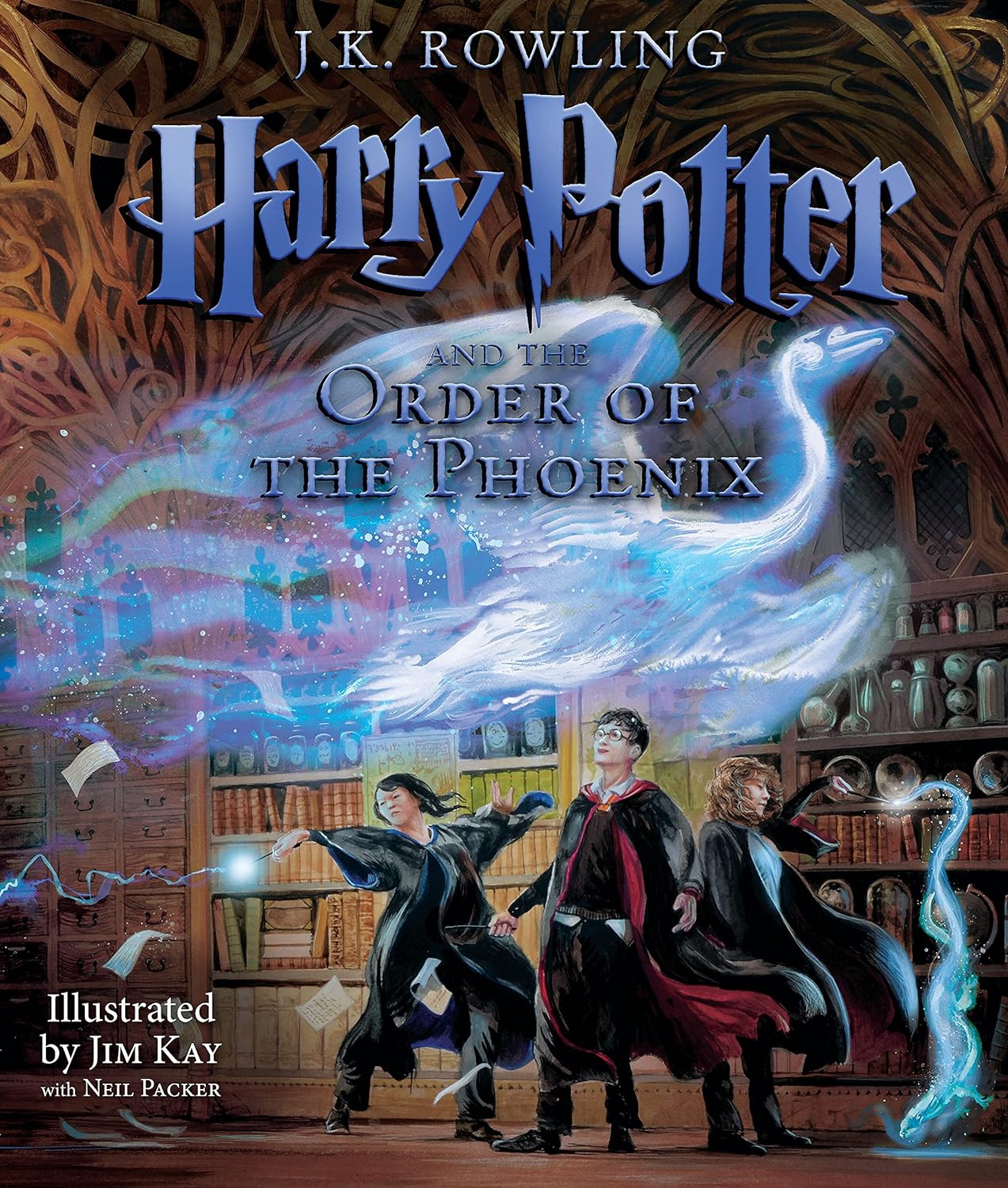 Harry Potter and the Order of the Phoenix: The Illustrated Edition (Harry Potter, Book 5) (5) by J. K. Rowling