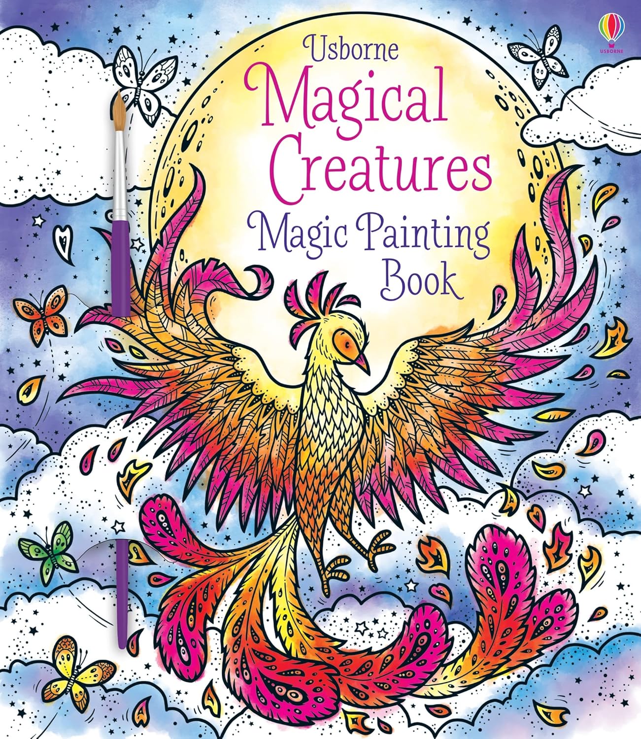 Magical Creatures Magic Painting Book: Just Add Water to Reveal Unicorns, Dragons, and Narwhals for Kids (Ages 5-8) by Abigail Wheatley