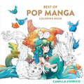 Best of Pop Manga Coloring Book by Camilla d'Errico