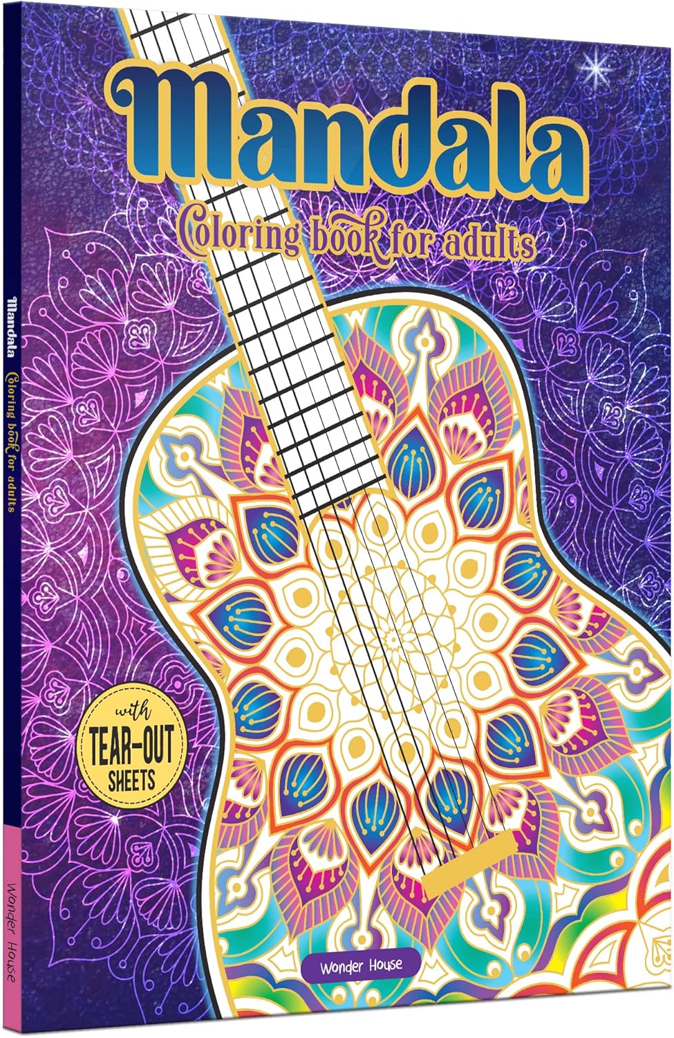 Mandala Coloring Book For Adults by Wonder House Books