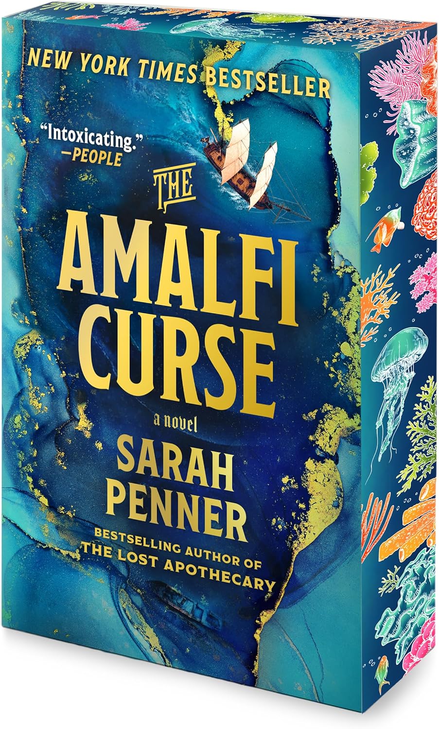 The Amalfi Curse: A Bewitching Tale of Sunken Treasure, Forbidden Love and Ancient Magic on the Amalfi Coast from the Author of The Lost Apothecary by Sarah Penner