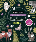 Brain Games - Sticker by Number: Enchanted Forest (24 Images to Sticker): Includes 2 Foil Sticker Sheets to Complete Each Image! by Publications International Ltd.