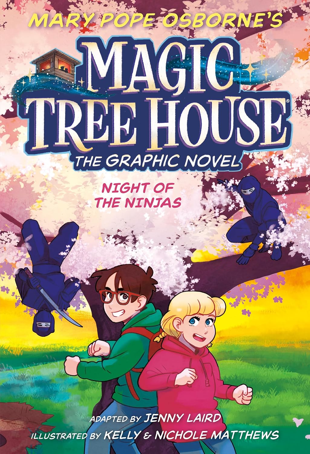 Night of the Ninjas Graphic Novel (Magic Tree House Graphic Novels) by Mary Pope Osborne