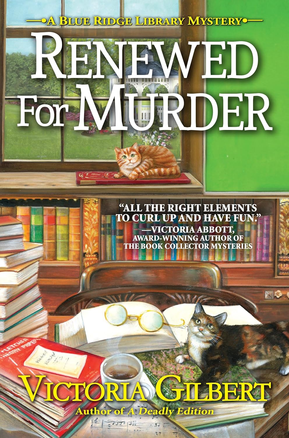 Renewed for Murder (A Blue Ridge Library Mystery) by Victoria Gilbert