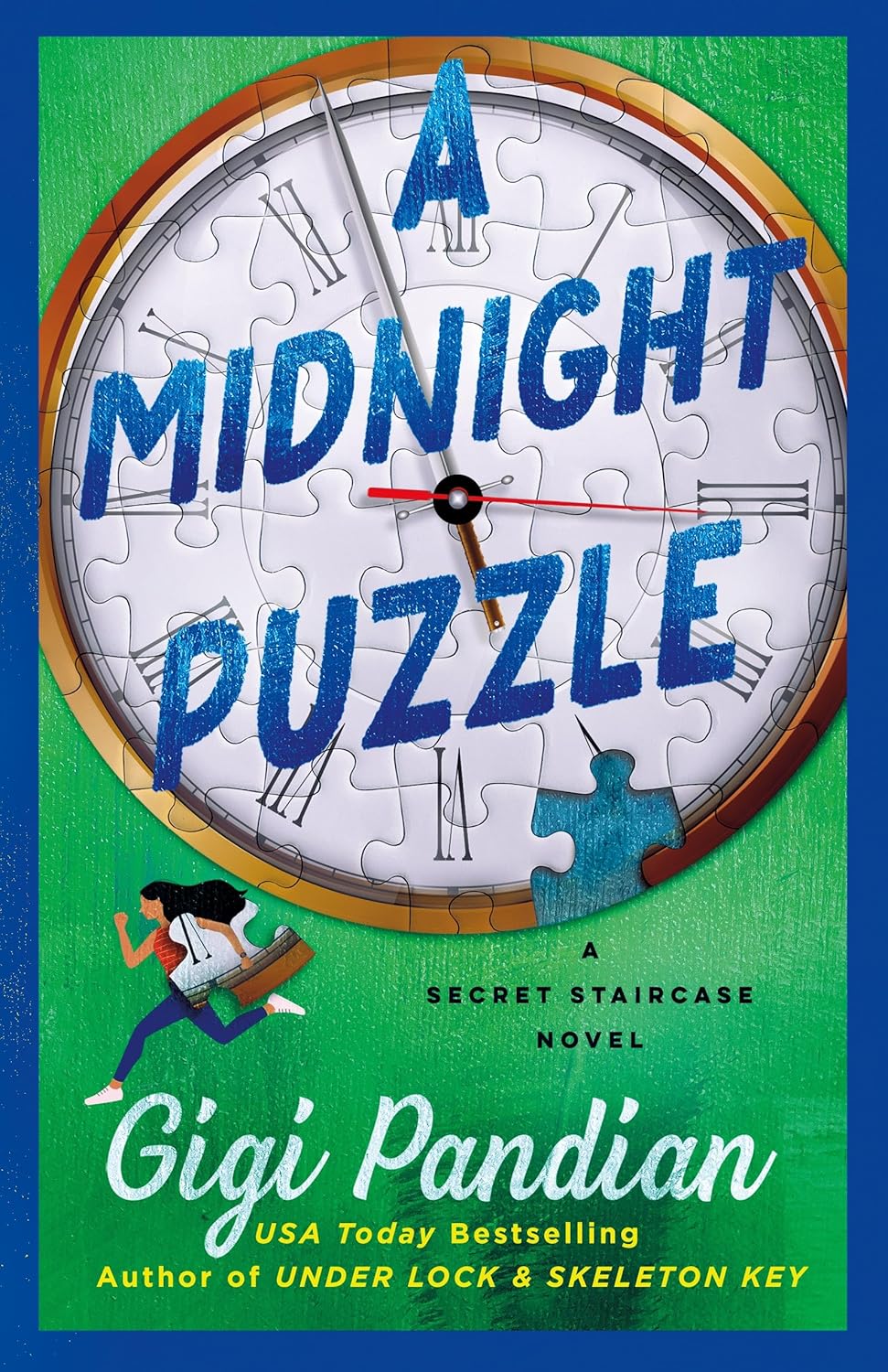 A Midnight Puzzle: A Secret Staircase Novel (Secret Staircase Mysteries, 3) by Gigi Pandian