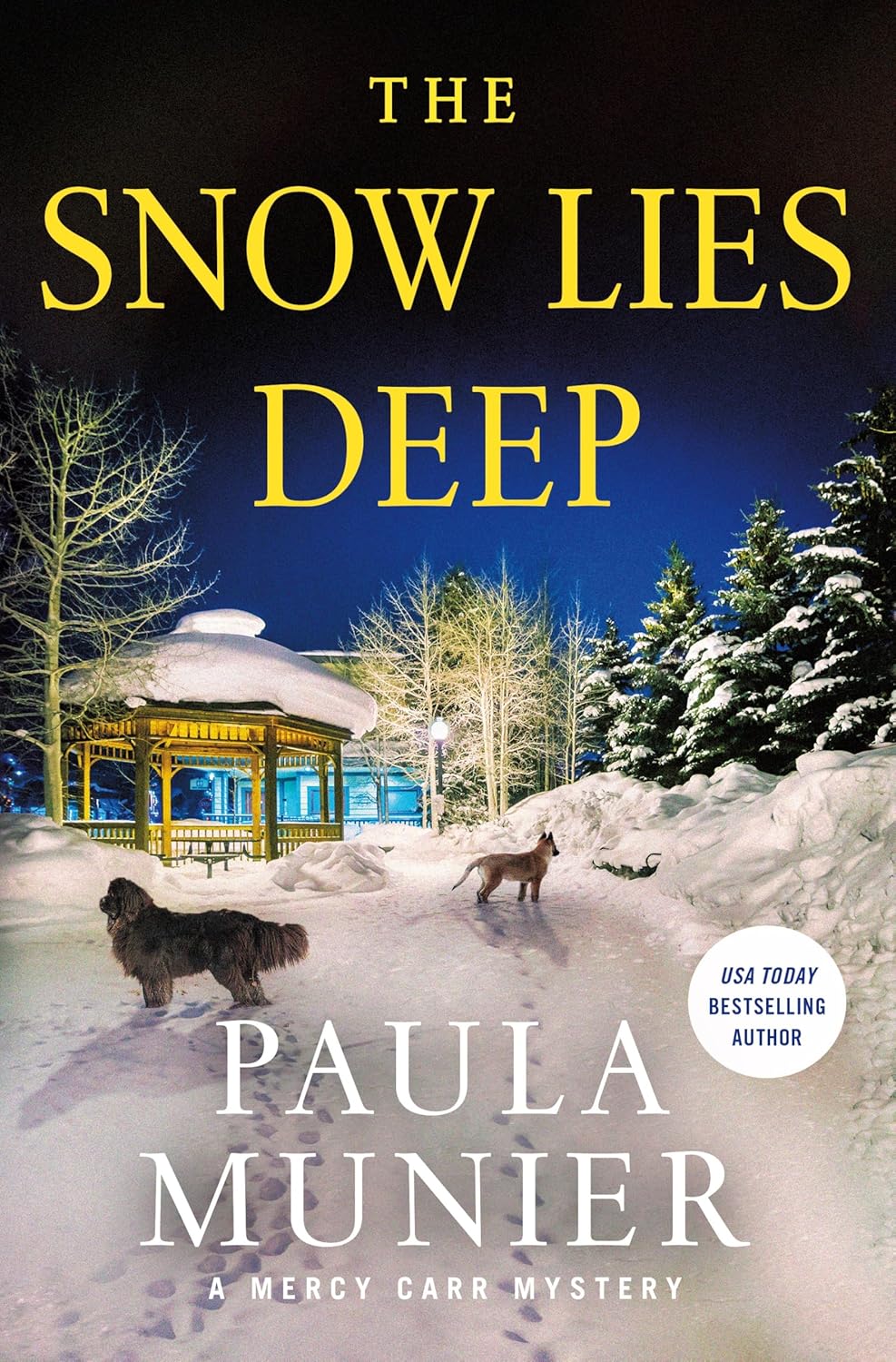 The Snow Lies Deep: A Mercy Carr Mystery by Paula Munier