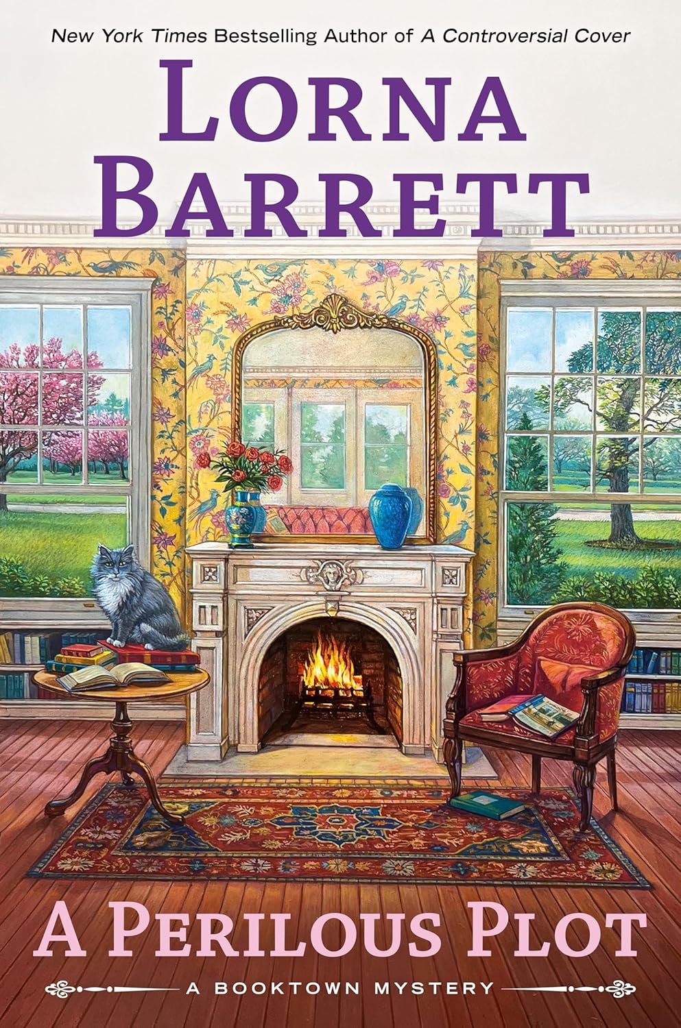 A Perilous Plot (A Booktown Mystery) by Lorna Barrett