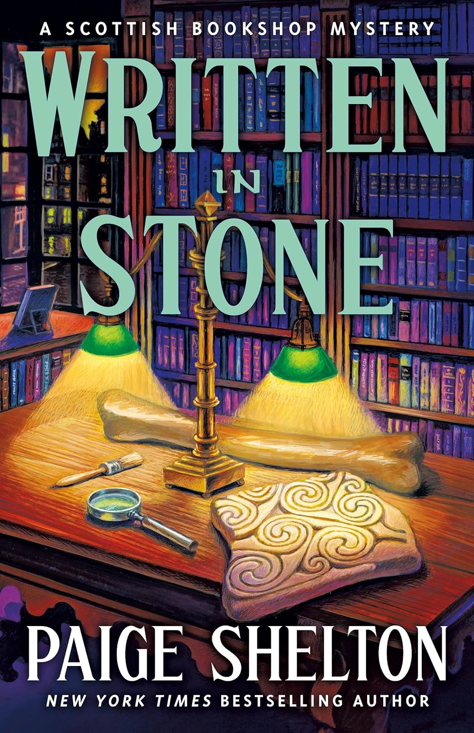Written in Stone: A Scottish Bookshop Mystery by Paige Shelton