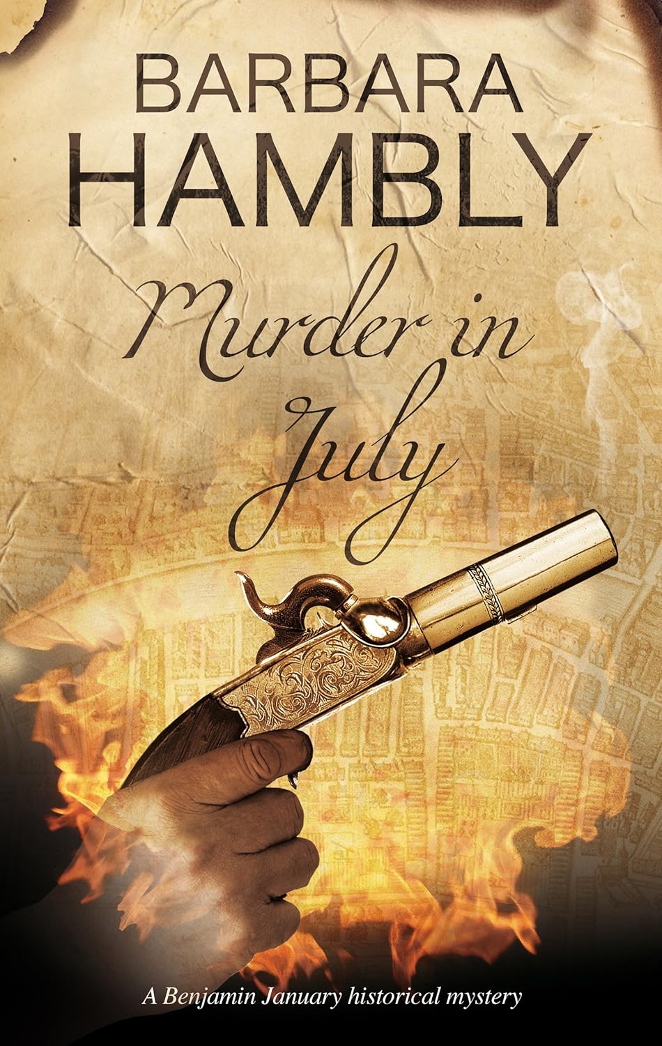 Murder in July (A Benjamin January Historical Mystery, 15) by Barbara Hambly