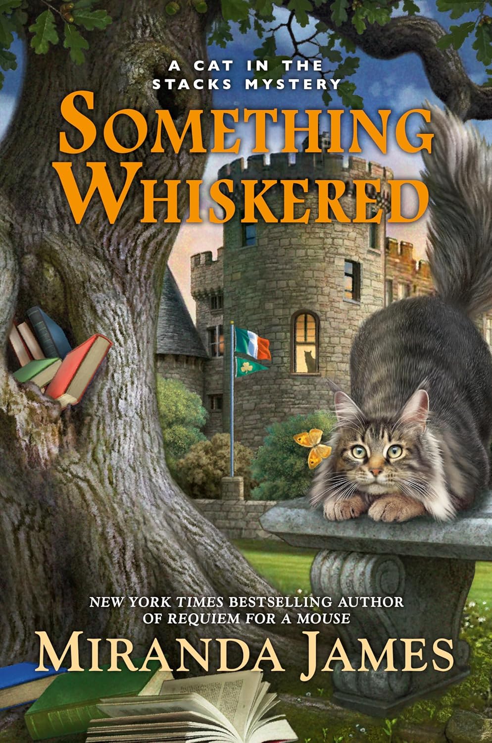 Something Whiskered (Cat in the Stacks Mystery) by Miranda James
