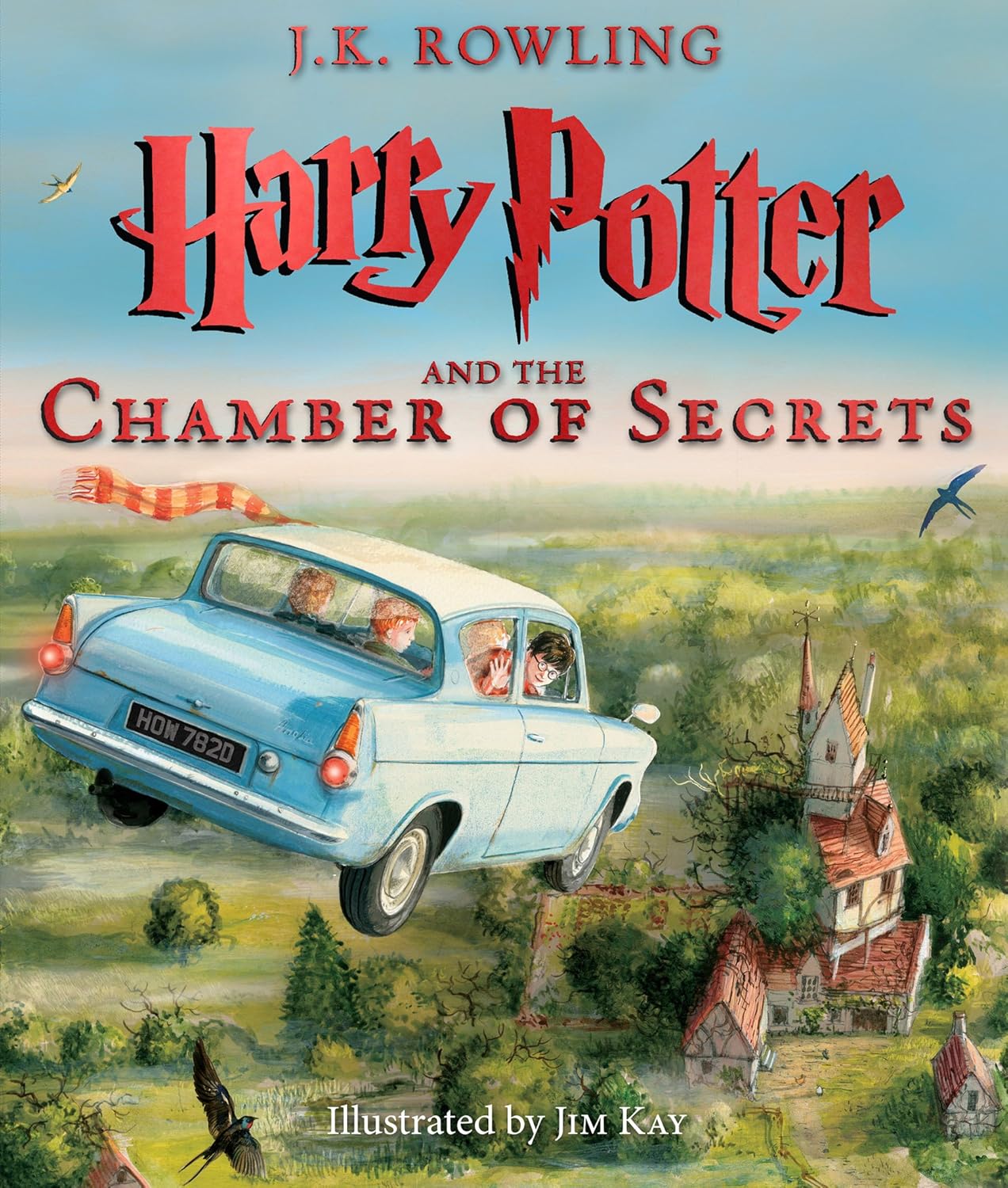 Harry Potter and the Chamber of Secrets: The Illustrated Edition (Harry Potter, Book 2) (2) by J. K. Rowling